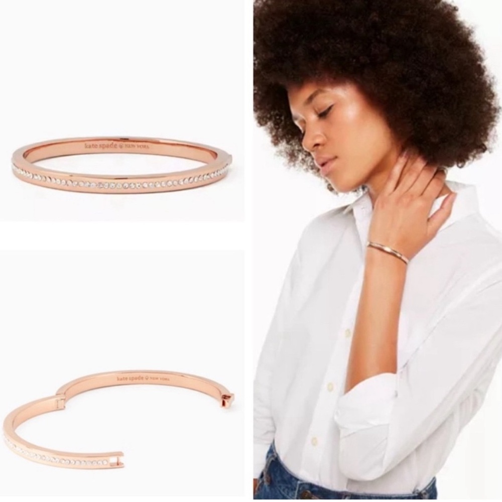 NWT Kate Spade Ring it Up Bracelet - Rose Gold